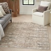 image:imageNourison Home EcoFriendly Ivory Mocha 6 x 9 Area Rug  Easy Clean Non Shedding Bed Room Living Room Dining Room Kitchen 6 x 9Ivory Mocha