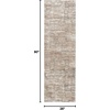 image:imageNourison Home EcoFriendly Ivory Mocha 6 x 9 Area Rug  Easy Clean Non Shedding Bed Room Living Room Dining Room Kitchen 6 x 9Ivory Mocha