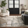 image:imageNourison Home EcoFriendly Ivory Multicolor 6 x 9 Area Rug  Easy Clean Non Shedding Bed Room Living Room Dining Room Kitchen 6 x 9Ivory Multicolor