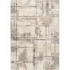 image:imageNourison Home EcoFriendly Ivory Multicolor 6 x 9 Area Rug  Easy Clean Non Shedding Bed Room Living Room Dining Room Kitchen 6 x 9Ivory Multicolor