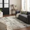 image:imageNourison Home EcoFriendly Modern Abstract Beige Grey 6 x 9 Area Rug EasyCleaning Non Shedding Bed Room Living Room Dining Room Kitchen 6x9Beige Grey