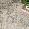 image:imageNourison Home EcoFriendly Modern Abstract Beige Grey 6 x 9 Area Rug EasyCleaning Non Shedding Bed Room Living Room Dining Room Kitchen 6x9Beige Grey