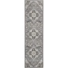 image:imageNourison Home Elation Ivory Grey 23 x 76 Area Rug  Easy Clean Non Shedding Bed Room Living Room Dining Room Kitchen 8 RunnerGrey