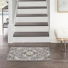 image:imageNourison Home Elation Ivory Grey 23 x 76 Area Rug  Easy Clean Non Shedding Bed Room Living Room Dining Room Kitchen 8 RunnerGrey