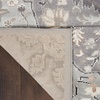 image:imageNourison Home Elation Ivory Grey 23 x 76 Area Rug  Easy Clean Non Shedding Bed Room Living Room Dining Room Kitchen 8 RunnerGrey