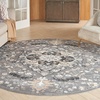 image:imageNourison Home Elation Ivory Grey 23 x 76 Area Rug  Easy Clean Non Shedding Bed Room Living Room Dining Room Kitchen 8 RunnerGrey