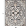image:imageNourison Home Elation Ivory Grey 23 x 76 Area Rug  Easy Clean Non Shedding Bed Room Living Room Dining Room Kitchen 8 RunnerGrey