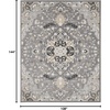 image:imageNourison Home Elation Ivory Grey 23 x 76 Area Rug  Easy Clean Non Shedding Bed Room Living Room Dining Room Kitchen 8 RunnerGrey