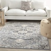 image:imageNourison Home Elation Ivory Grey 23 x 76 Area Rug  Easy Clean Non Shedding Bed Room Living Room Dining Room Kitchen 8 RunnerGrey