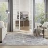 image:imageNourison Home Elation Ivory Grey 23 x 76 Area Rug  Easy Clean Non Shedding Bed Room Living Room Dining Room Kitchen 8 RunnerGrey
