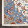 image:imageNourison Home Elation Ivory Grey 23 x 76 Area Rug  Easy Clean Non Shedding Bed Room Living Room Dining Room Kitchen 8 RunnerIvory Blue