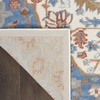 image:imageNourison Home Elation Ivory Grey 23 x 76 Area Rug  Easy Clean Non Shedding Bed Room Living Room Dining Room Kitchen 8 RunnerIvory Blue