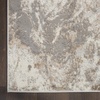 image:imageNourison Home Elation Ivory Grey 23 x 76 Area Rug  Easy Clean Non Shedding Bed Room Living Room Dining Room Kitchen 8 RunnerIvory Grey