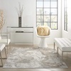 image:imageNourison Home Elation Ivory Grey 23 x 76 Area Rug  Easy Clean Non Shedding Bed Room Living Room Dining Room Kitchen 8 RunnerIvory Grey