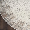 image:imageNourison Home Elation Ivory Grey 53 x 73 Area Rug  Easy Clean Non Shedding Bed Room Living Room Dining Room Kitchen 5 x 7Ivory Grey