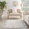 image:imageNourison Home Elation Ivory Grey 53 x 73 Area Rug  Easy Clean Non Shedding Bed Room Living Room Dining Room Kitchen 5 x 7Ivory Grey