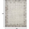 image:imageNourison Home Elation Ivory Grey 53 x 73 Area Rug  Easy Clean Non Shedding Bed Room Living Room Dining Room Kitchen 5 x 7Ivory Grey