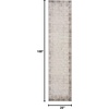 image:imageNourison Home Elation Ivory Grey 53 x 73 Area Rug  Easy Clean Non Shedding Bed Room Living Room Dining Room Kitchen 5 x 7Ivory Grey