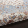 image:imageNourison Home Elation Ivory Grey 9 x 12 Area Rug  Easy Clean Non Shedding Bed Room Living Room Dining Room Kitchen 9 x 12Ivory Blue