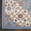 image:imageNourison Home Elation Ivory Grey 9 x 12 Area Rug  Easy Clean Non Shedding Bed Room Living Room Dining Room Kitchen 9 x 12Ivory Blue