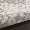 image:imageNourison Home Elation Ivory Grey 9 x 12 Area Rug  Easy Clean Non Shedding Bed Room Living Room Dining Room Kitchen 9 x 12Ivory Grey