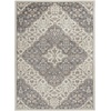 image:imageNourison Home Elation Ivory Grey 9 x 12 Area Rug  Easy Clean Non Shedding Bed Room Living Room Dining Room Kitchen 9 x 12Ivory Grey