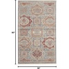 image:imageNourison Home Enchanting Home Farmhouse amp Country BlueBrick 3 x 5 Area Rug Easy Cleaning Non Shedding Bed Room Living Room Dining Room Kitchen 3x5BlueMulticolor
