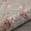 image:imageNourison Home Enchanting Home Farmhouse amp Country BlueBrick 3 x 5 Area Rug Easy Cleaning Non Shedding Bed Room Living Room Dining Room Kitchen 3x5BlueMulticolor