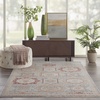 image:imageNourison Home Enchanting Home Farmhouse amp Country BlueBrick 3 x 5 Area Rug Easy Cleaning Non Shedding Bed Room Living Room Dining Room Kitchen 3x5BlueMulticolor