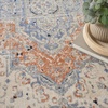 image:imageNourison Home Essentials IndoorOutdoor Distressed Beige Rust 6 x 9 Area Rug Non Shedding Easy Care Pet FriendlyBeige Blue