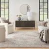 image:imageNourison Home Essentials IndoorOutdoor Distressed Beige Rust 6 x 9 Area Rug Non Shedding Easy Care Pet FriendlyBeige Blue