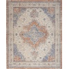 image:imageNourison Home Essentials IndoorOutdoor Distressed Beige Rust 6 x 9 Area Rug Non Shedding Easy Care Pet FriendlyBeige Blue