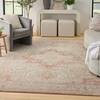 image:imageNourison Home Essentials IndoorOutdoor Distressed Beige Rust 6 x 9 Area Rug Non Shedding Easy Care Pet FriendlyBeige Rust