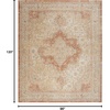image:imageNourison Home Essentials IndoorOutdoor Distressed Beige Rust 6 x 9 Area Rug Non Shedding Easy Care Pet FriendlyBeige Rust