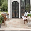 image:imageNourison Home Essentials IndoorOutdoor Distressed Beige Rust 6 x 9 Area Rug Non Shedding Easy Care Pet FriendlyBeige Rust