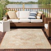 image:imageNourison Home Essentials IndoorOutdoor Distressed Beige Rust 6 x 9 Area Rug Non Shedding Easy Care Pet FriendlyBeige Rust