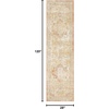image:imageNourison Home Essentials IndoorOutdoor Distressed Beige Rust 6 x 9 Area Rug Non Shedding Easy Care Pet FriendlyBeige Rust