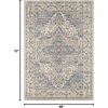 image:imageNourison Home Essentials IndoorOutdoor Distressed Beige Rust 6 x 9 Area Rug Non Shedding Easy Care Pet FriendlyBlue