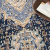 image:imageNourison Home Essentials IndoorOutdoor Distressed Beige Rust 6 x 9 Area Rug Non Shedding Easy Care Pet FriendlyNavy