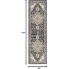 image:imageNourison Home Essentials IndoorOutdoor Distressed Beige Rust 6 x 9 Area Rug Non Shedding Easy Care Pet FriendlyNavy