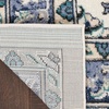image:imageNourison Home Essentials Outdoor Ivory Blue 5 x 7 Area Rug Easy Clean Non Shedding Bed Room Living Room Dining Room Deck Backyard Patio 5x7Ivory Blue