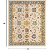 image:imageNourison Home Essentials Outdoor Ivory Blue 5 x 7 Area Rug Easy Clean Non Shedding Bed Room Living Room Dining Room Deck Backyard Patio 5x7Ivory Gold