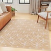 image:imageNourison Home Essentials Outdoor Navy Ivory 5 x 7 Area Rug Easy Cleaning Non Shedding Bed Room Living Room Dining Room Deck Backyard Patio 5x7Beige Ivory