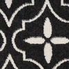 image:imageNourison Home Essentials Outdoor Navy Ivory 5 x 7 Area Rug Easy Cleaning Non Shedding Bed Room Living Room Dining Room Deck Backyard Patio 5x7Black Ivory