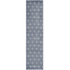 image:imageNourison Home Essentials Outdoor Navy Ivory 5 x 7 Area Rug Easy Cleaning Non Shedding Bed Room Living Room Dining Room Deck Backyard Patio 5x7Blue Ivory