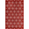 image:imageNourison Home Essentials Outdoor Navy Ivory 5 x 7 Area Rug Easy Cleaning Non Shedding Bed Room Living Room Dining Room Deck Backyard Patio 5x7Brick Ivory