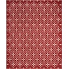 image:imageNourison Home Essentials Outdoor Navy Ivory 5 x 7 Area Rug Easy Cleaning Non Shedding Bed Room Living Room Dining Room Deck Backyard Patio 5x7Brick Ivory
