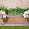 image:imageNourison Home Essentials Outdoor Navy Ivory 5 x 7 Area Rug Easy Cleaning Non Shedding Bed Room Living Room Dining Room Deck Backyard Patio 5x7Copper