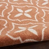 image:imageNourison Home Essentials Outdoor Navy Ivory 5 x 7 Area Rug Easy Cleaning Non Shedding Bed Room Living Room Dining Room Deck Backyard Patio 5x7Copper