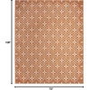 image:imageNourison Home Essentials Outdoor Navy Ivory 5 x 7 Area Rug Easy Cleaning Non Shedding Bed Room Living Room Dining Room Deck Backyard Patio 5x7Copper